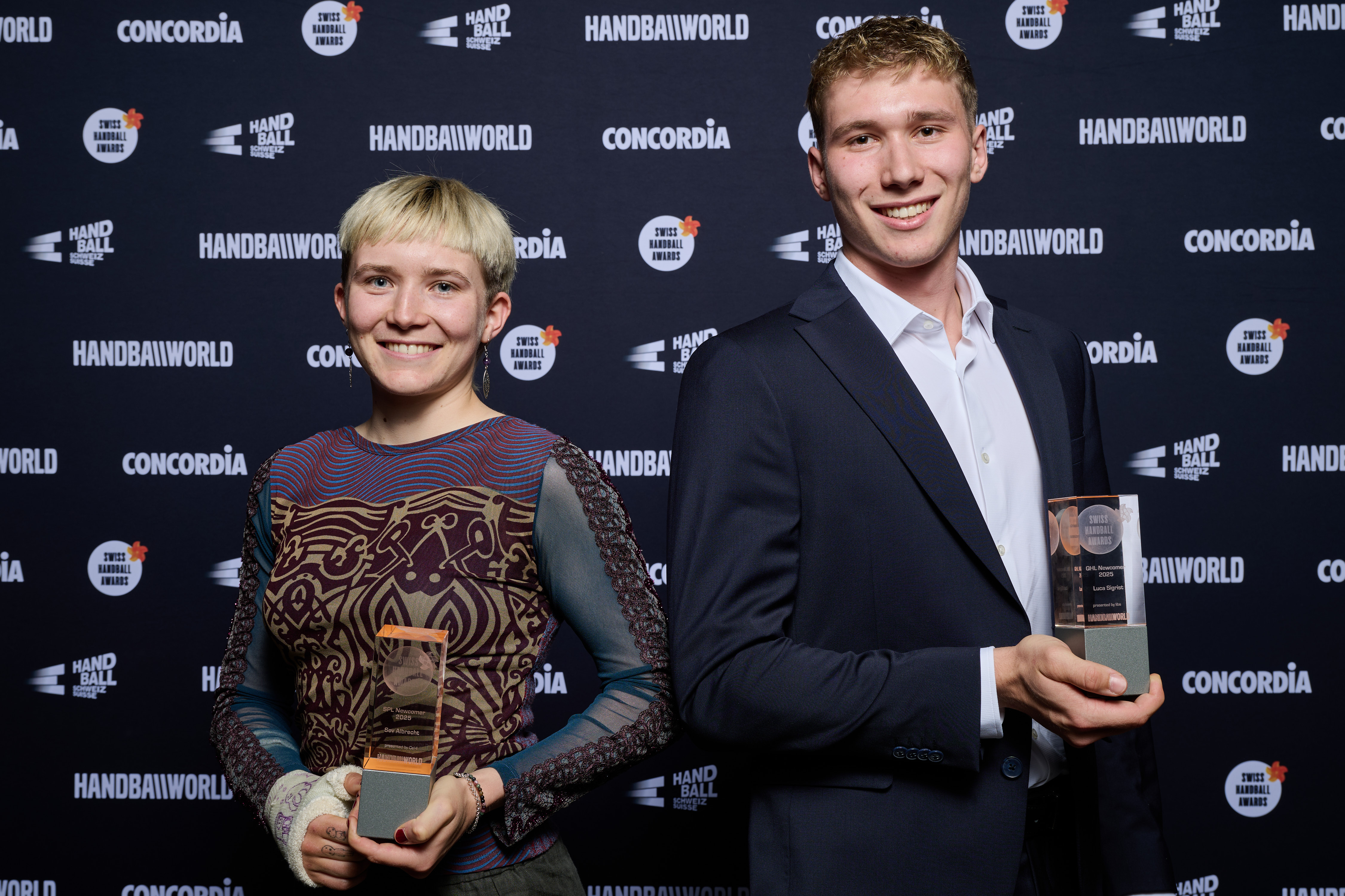 Sev Albrecht et Luca Sigrist Newcomer 2025