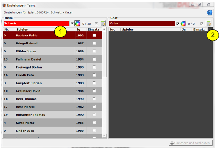 Ländersspiele Teams DE Ländersspiele Teams DE