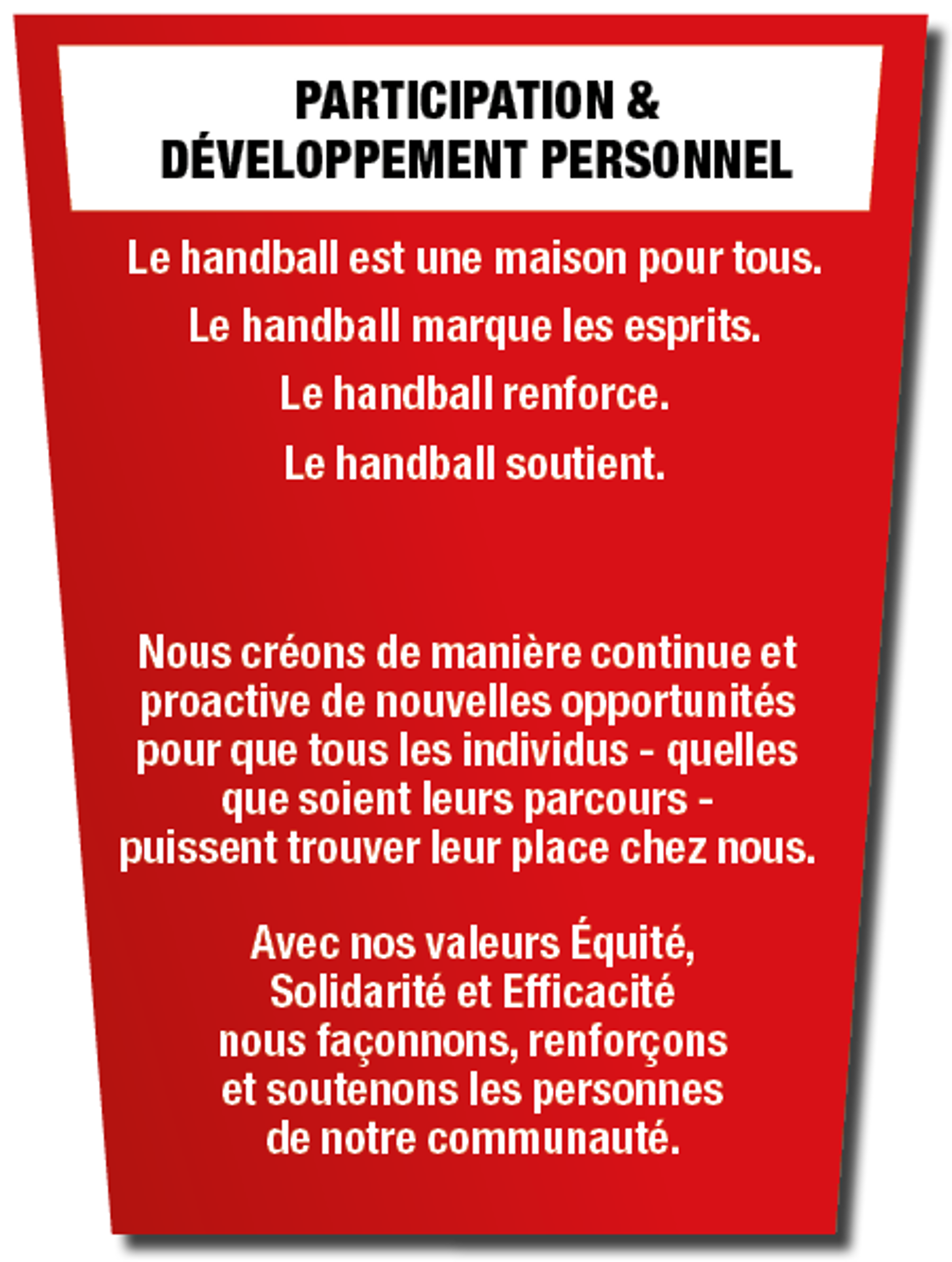 Vision Und Mission 2023 Säule Partizipation Persönlichkeitsentwicklung FR