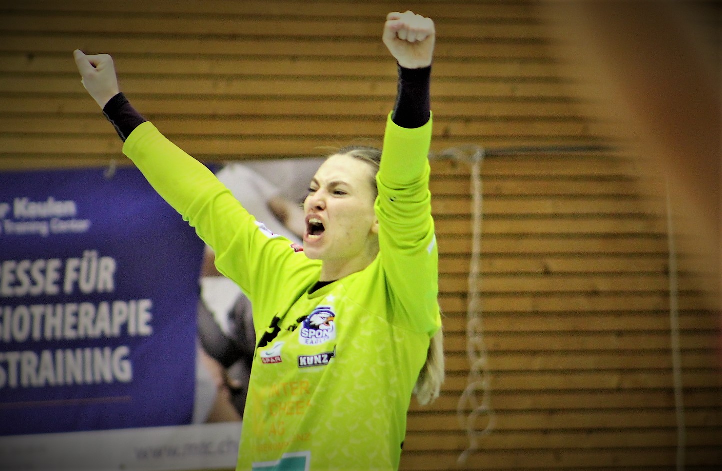 Lea Schüpbach von den Spono Eagles.