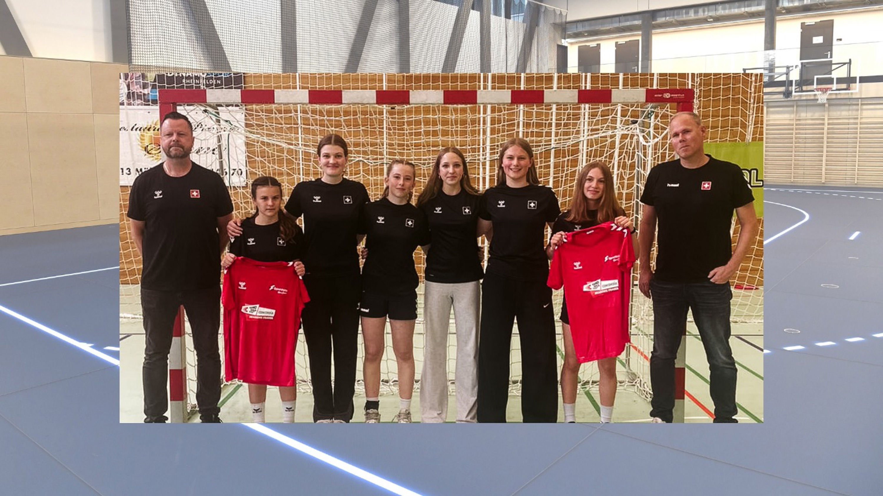 Neue Spielerinnen 2025 CONCORDIA Handball Akademie