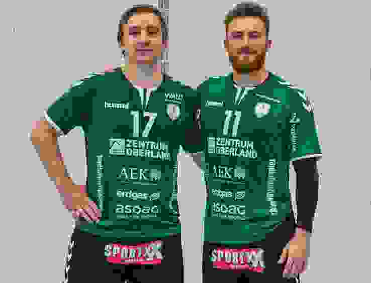 Damien Guignet (l.) und Ivan Wyttenbach verlängern in Thun Damien Guignet (l.) und Ivan Wyttenbach verlängern in Thun