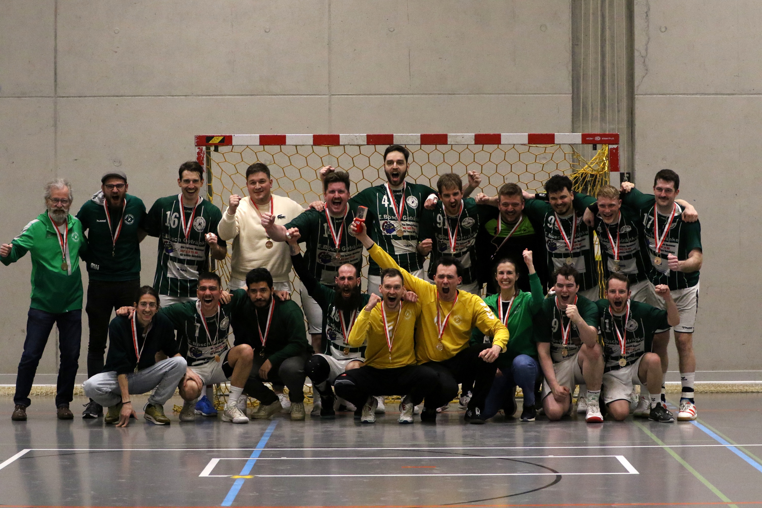 ZHV Herren Team Sieger Grün Weiss Effretikon