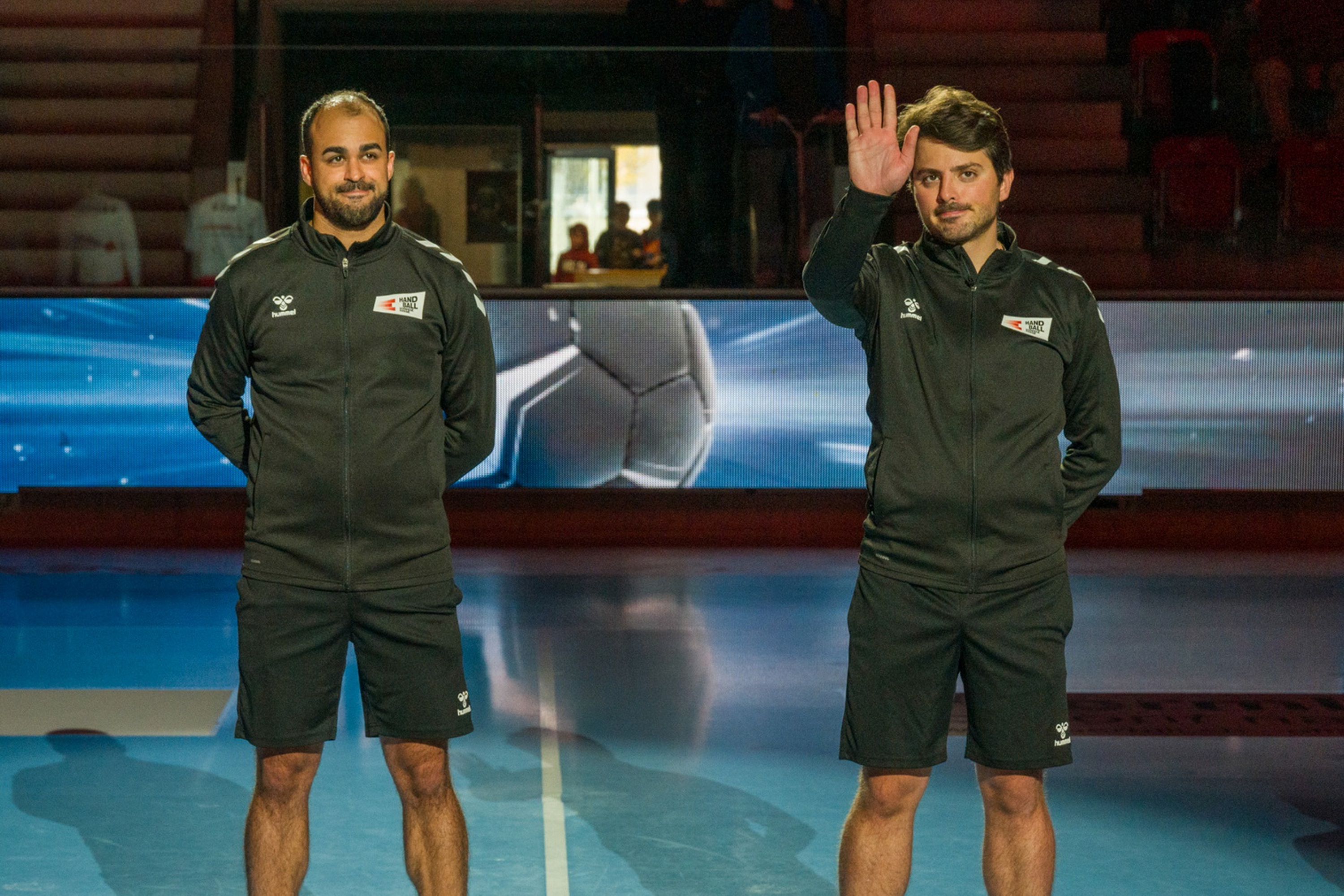 Schiris Beim QHL Spiel Pfadi Basel Deuring