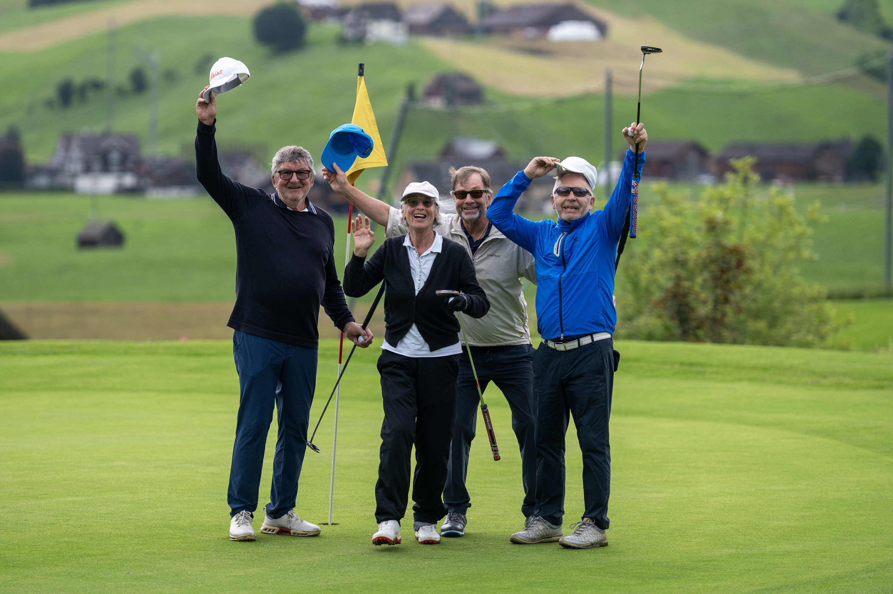 Golf Charity 2024 trotz Regenwetter ein voller Erfolg