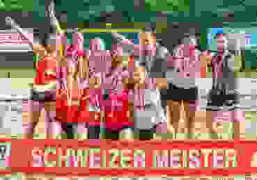 Team Schwan, Schweizer Meister Frauen 2019. (Roland Peter)