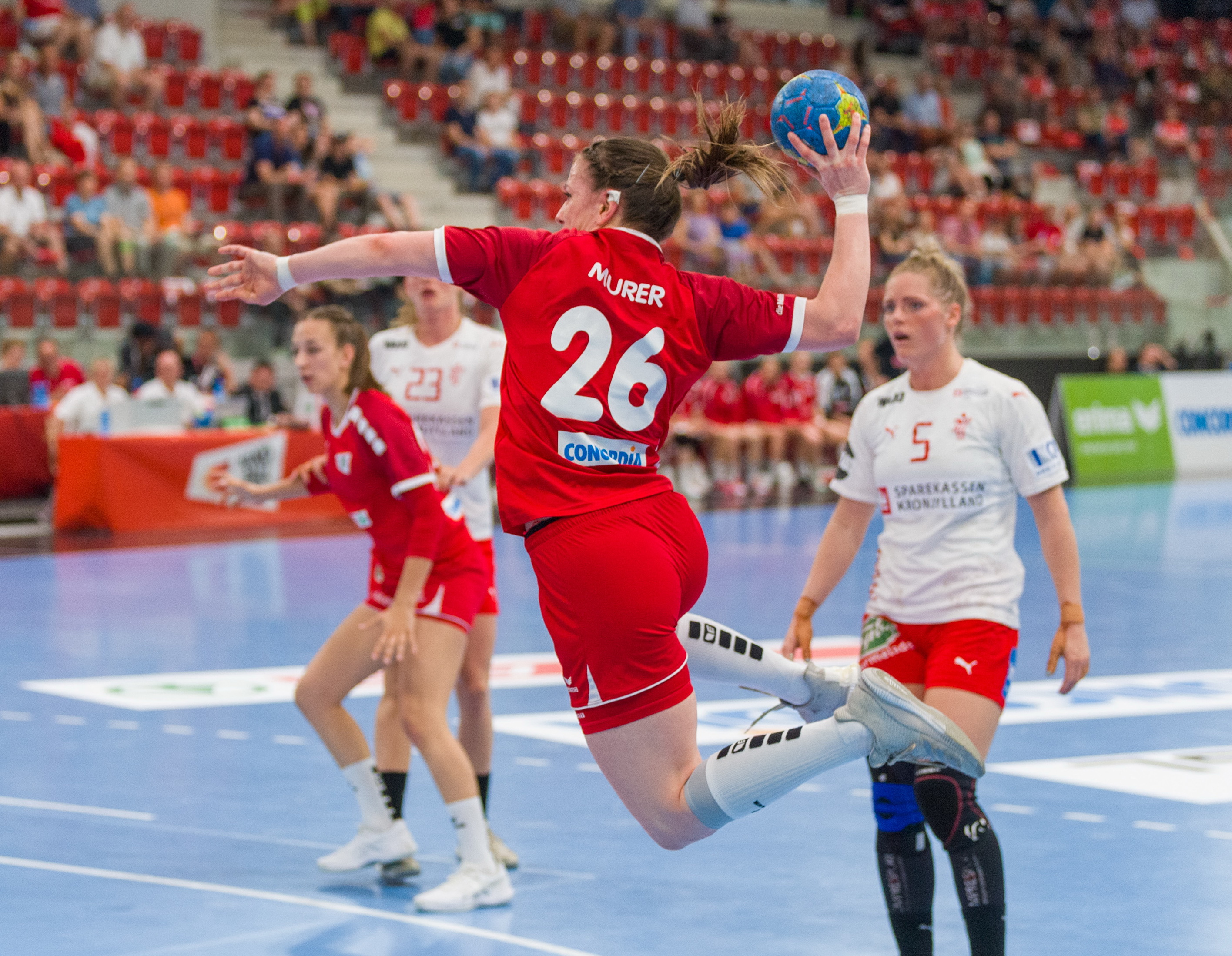 Jenny Murer Im Länderspiel Gegen Dänemark Im Juni 2019 (Martin Deuring)