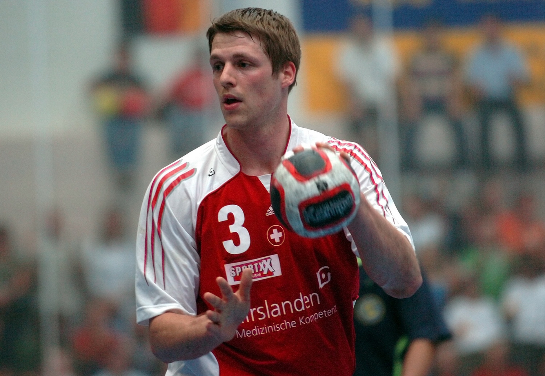 2007-04-24 GER-SUI 35-28 Testspiel Konstanz Schmid Daniel 007.jpg