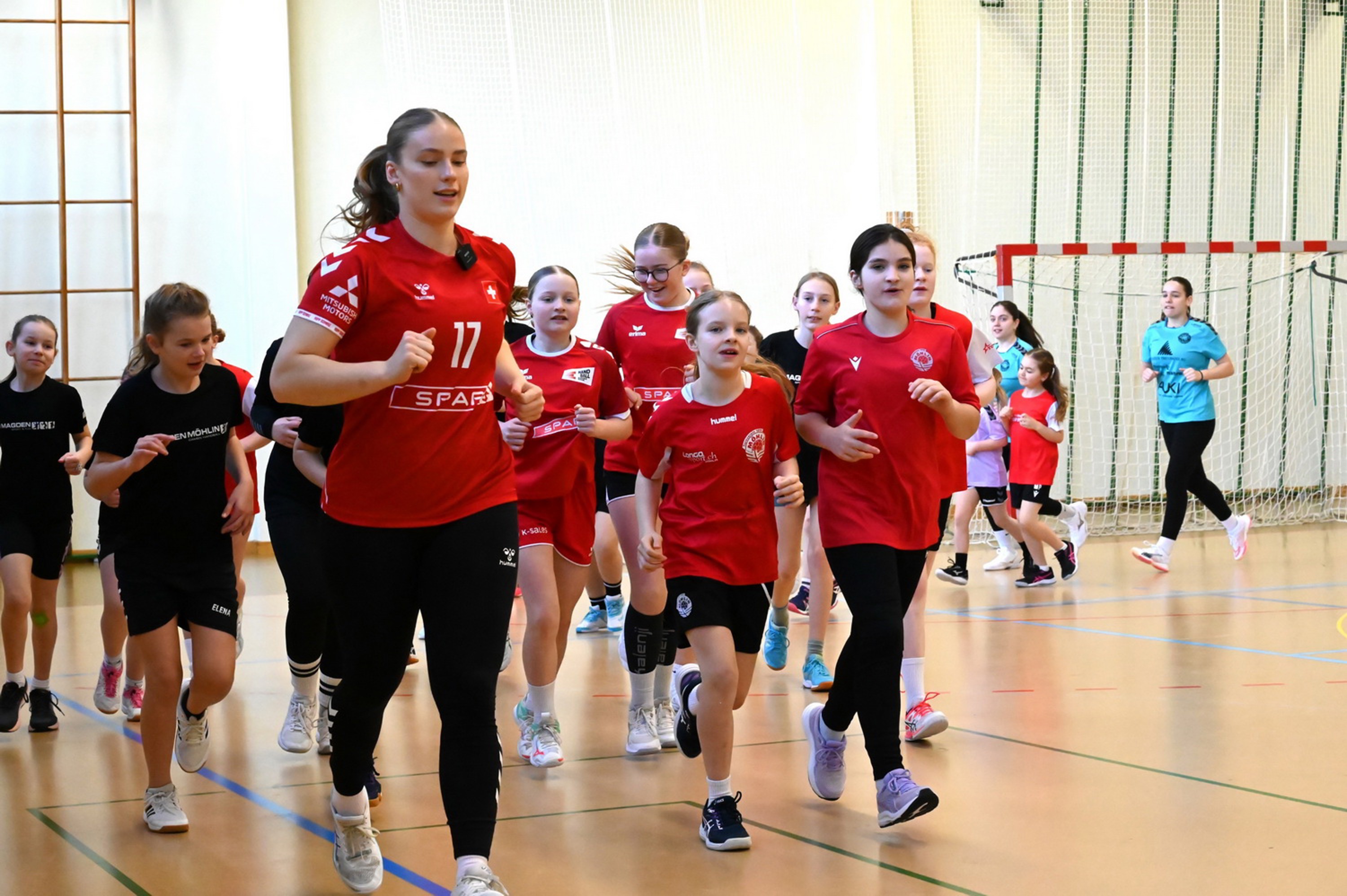 Charlotte Kähr in Möhlin bei Nati trainiert die Nordwestscheiz