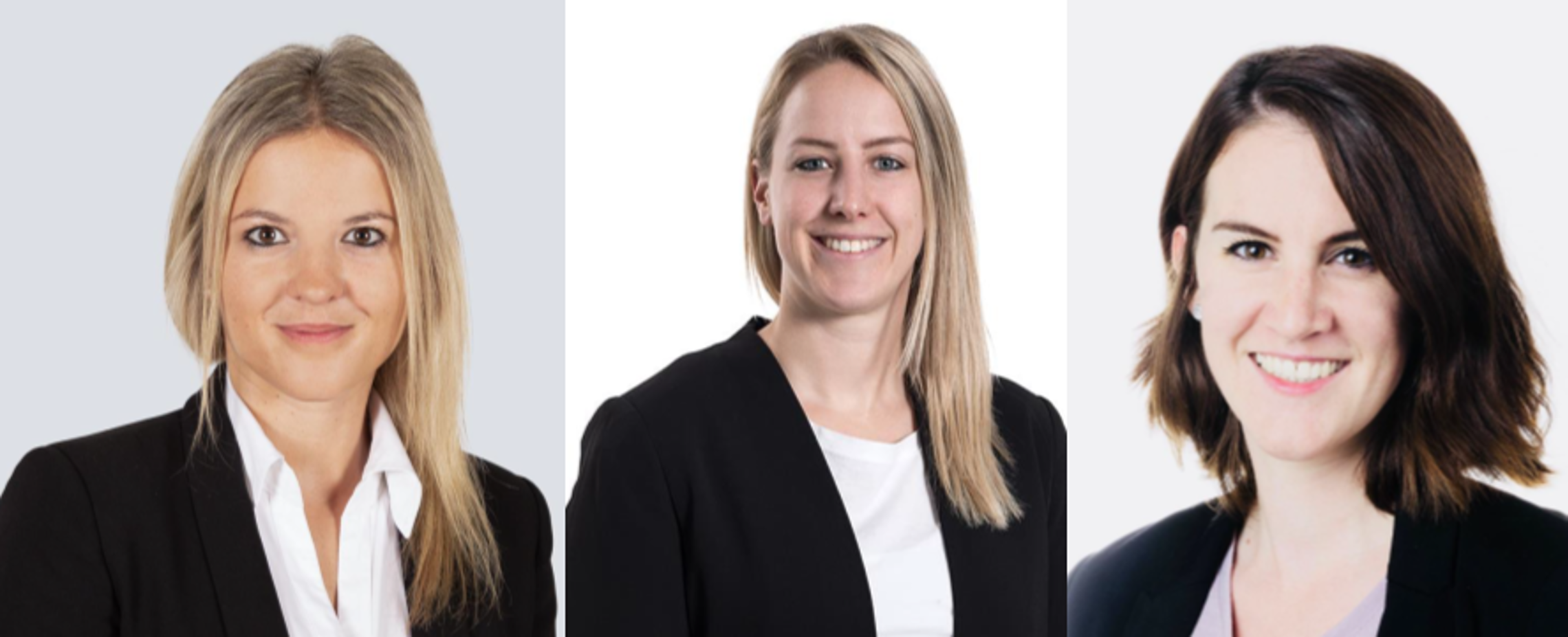 Der wiedergewählte SPL-Vorstand (v.l.): Stephanie Haag (Präsidentin), Laura Freivogel, Cyliana Bachmann