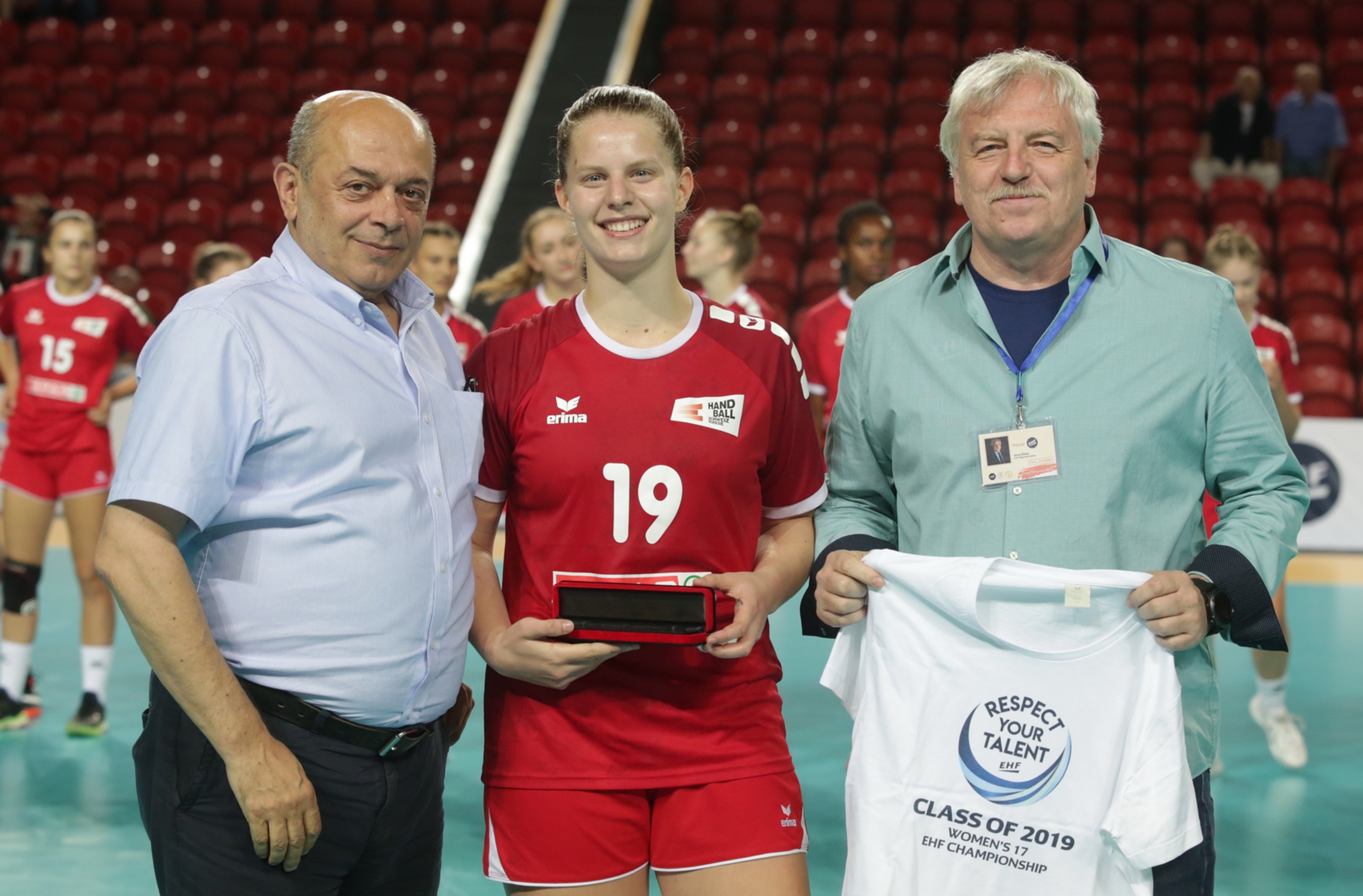 Deborah Annen Best Player Gegen Litauen (EHF)
