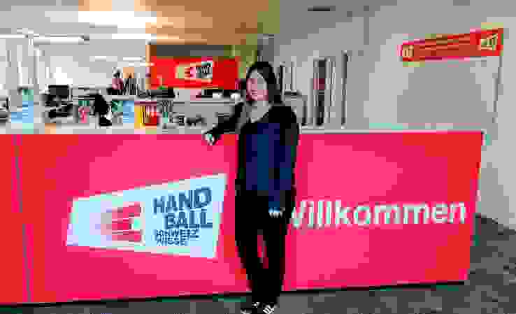 Sandra Schaad auf der SHV-Geschäftsstelle in Olten. Sandra Schaad auf der SHV-Geschäftsstelle in Olten.