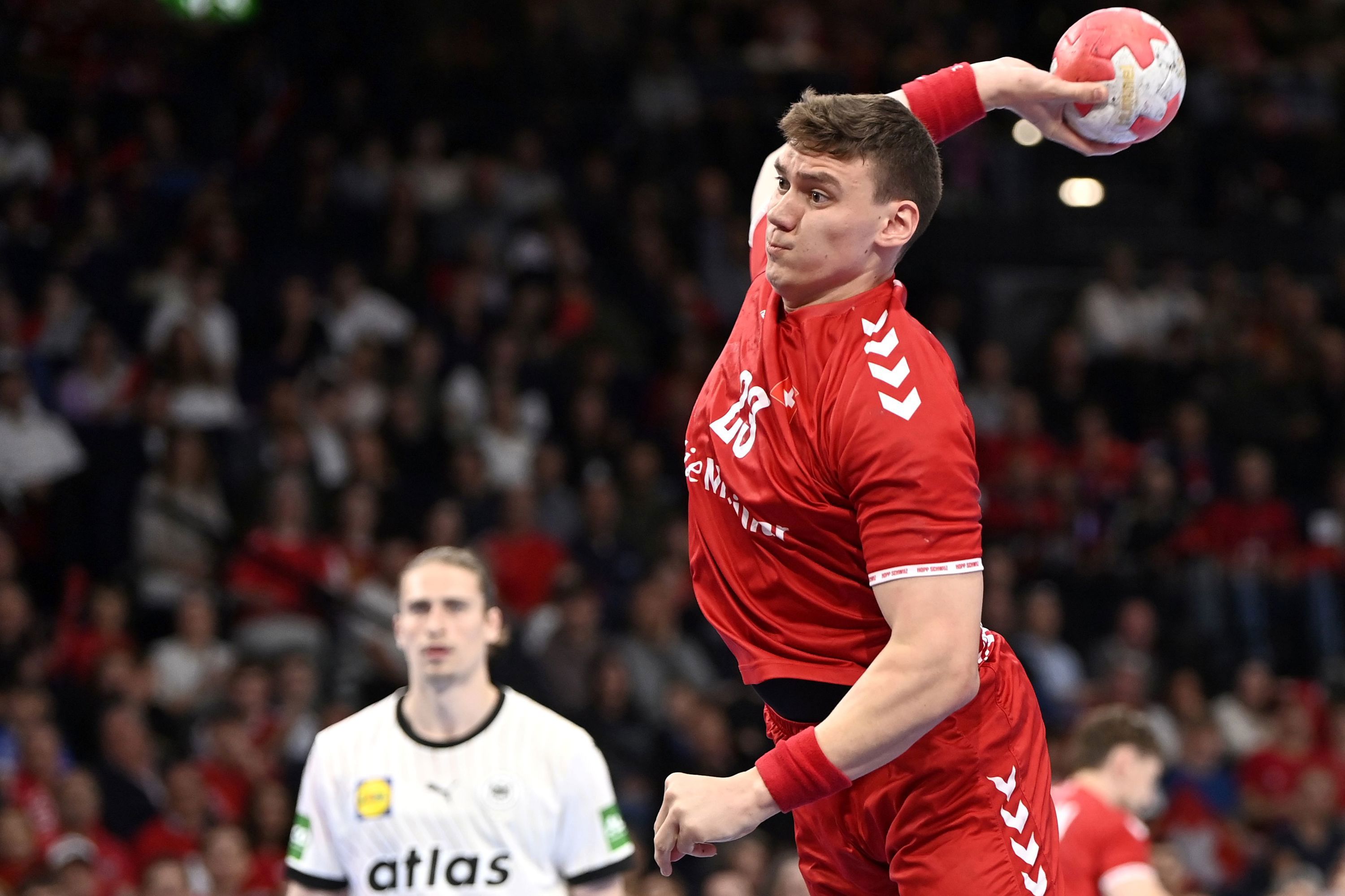 Lukas Laube Im Hallenstadion Gegen Deutschland A Wagner 2025