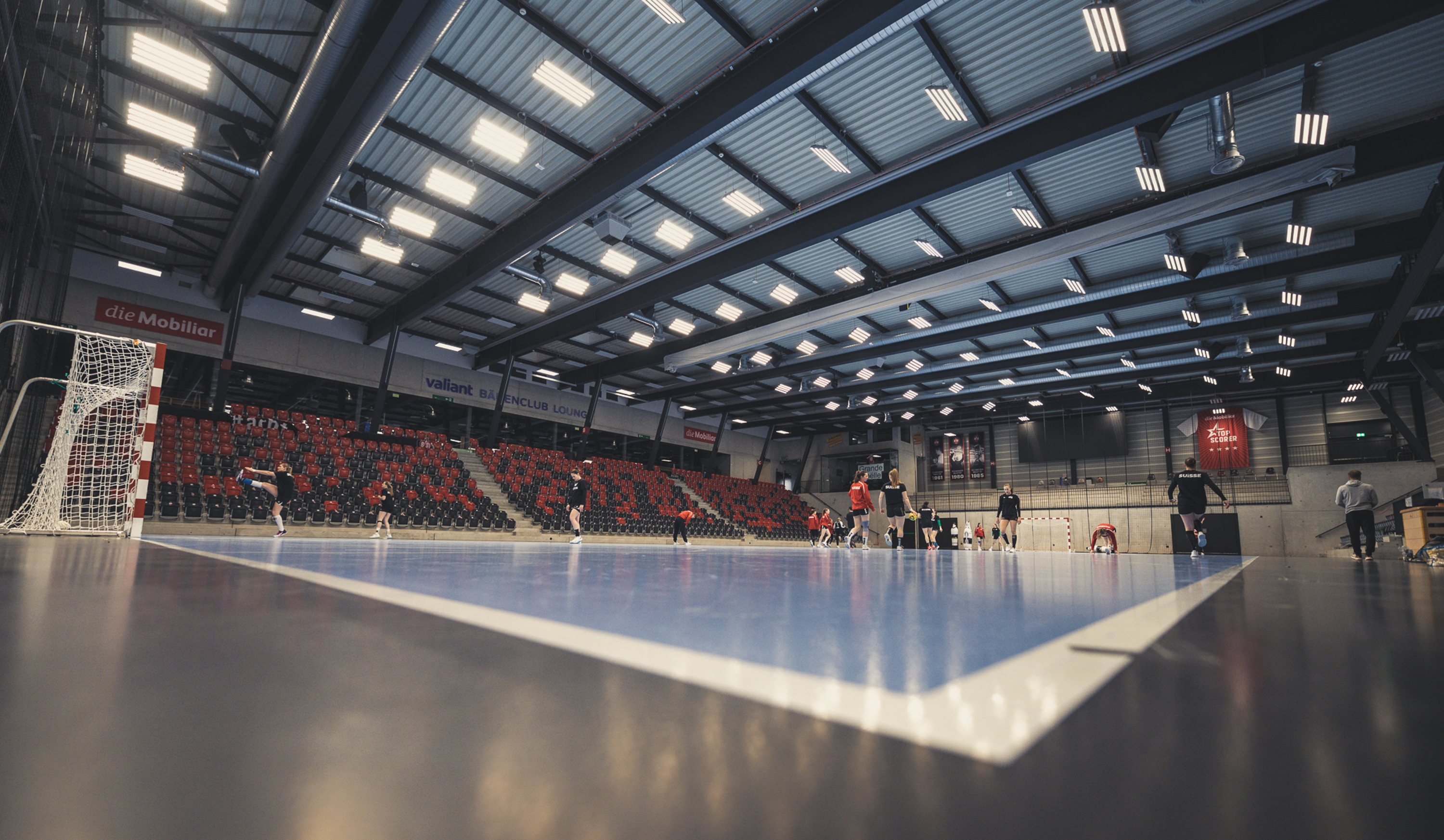 Symbolbild Training Mobiliar Arena. (Marco Ellenberger)