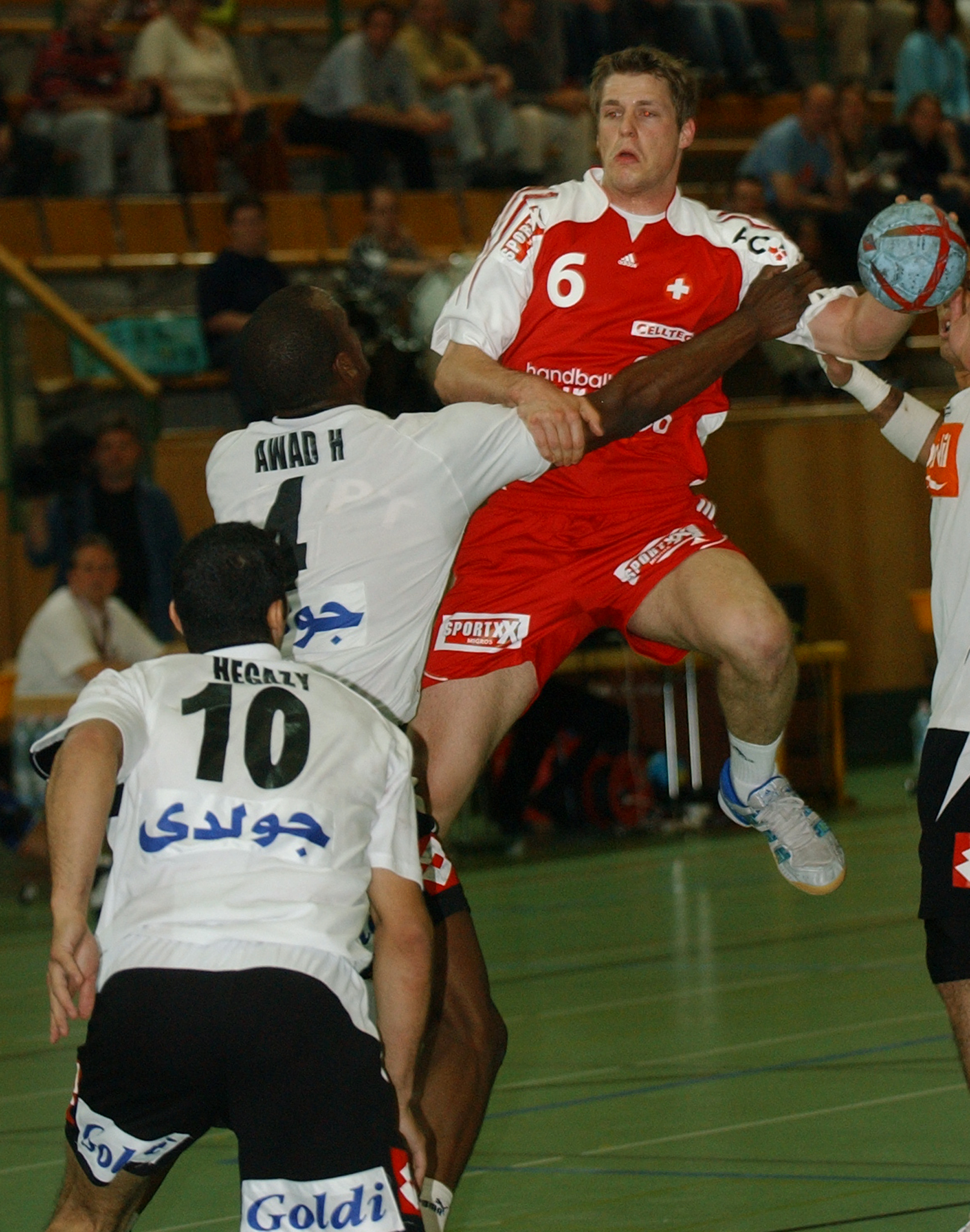 2005-06-11 SUI-EGY 32-18 Testspiel Schmid Daniel 11.jpg